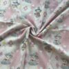 主图-04 Digital Printed Double Gauze Cotton Fabric – Korean INS Cartoon Design for Pajamas, Loungewear & Bedding
