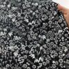 40s Cotton Poplin Floral Fabric – Vintage Meadow Print for Summer Apparel