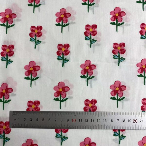 Cotton Floral Print Fabric – Spring/Summer Apparel & Home Textiles