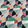 60s Cotton High-Density Poplin Geometric Print Fabric – Dress & Kidswear Material