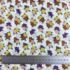 Pastoral Cotton Print Fabric – 60s Small Floral Design for Summer Dresses