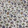 Small Floral Cotton Poplin Fabric – 100% Cotton Reactive Print for Dresses & Kidswear