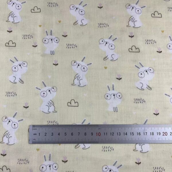 Cotton Digital Printed Double Gauze Fabric — Baby Cartoon Soft Touch