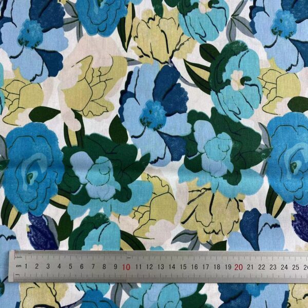 100% Cotton Black & White Butterfly Print Poplin Fabric — Chic Monochrome Style