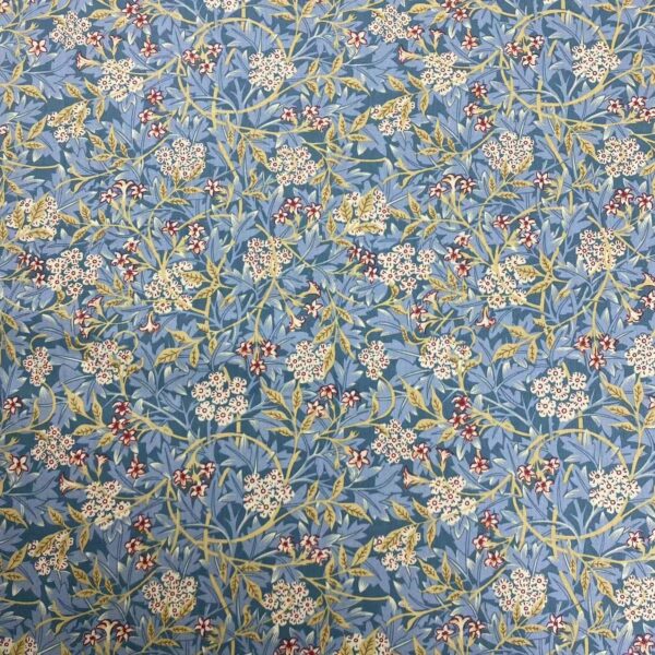 100% Cotton Printed Poplin Fabric – Vintage Floral Dress Material