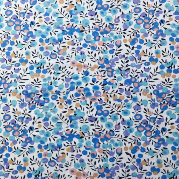100% Cotton Fresh Plant Print Poplin Fabric — Summer Charm
