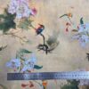100% Cotton Digital Printed Fabric – Chinese Ink Wash Style Pattern