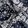 Vintage Paisley Cotton Poplin Fabric — Ethnic Style Bandana Material