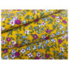 Brushed Cotton Floral Print Fabric – Warm Winter Flannel for Kidswear & Pajamas