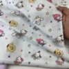 Thickened Brushed Cotton Printed Fabric – Cartoon Pattern for Winter Clothing & DIY Projects