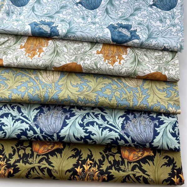 主图-05 100% Cotton Floral Printed Poplin Fabric — Spring DIY Sewing Material