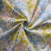 60s Pure Cotton Floral Print Fabric – Lightweight Poplin for Dresses & Kidswear