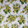 Rose Floral Printed Cotton Fabric – 100% Cotton Poplin for Dresses, Kidswear & Homewear