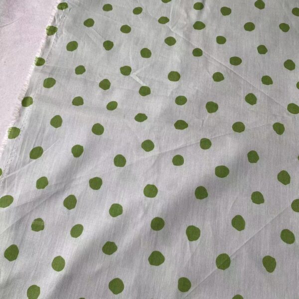 Cotton Poplin Printed Fabric – Korean INS Style for Dresses & Homewear