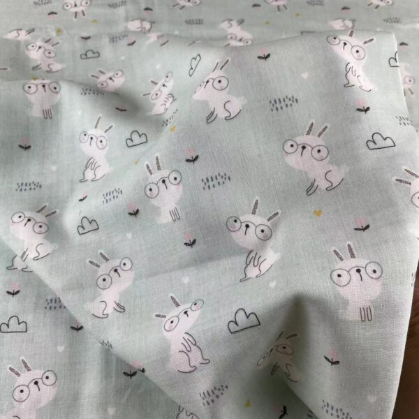 Cotton Digital Printed Double Gauze Fabric — Baby Cartoon Soft Touch