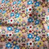 100% Cotton Printed Poplin Fabric — Small Floral Shirt & Dress Material