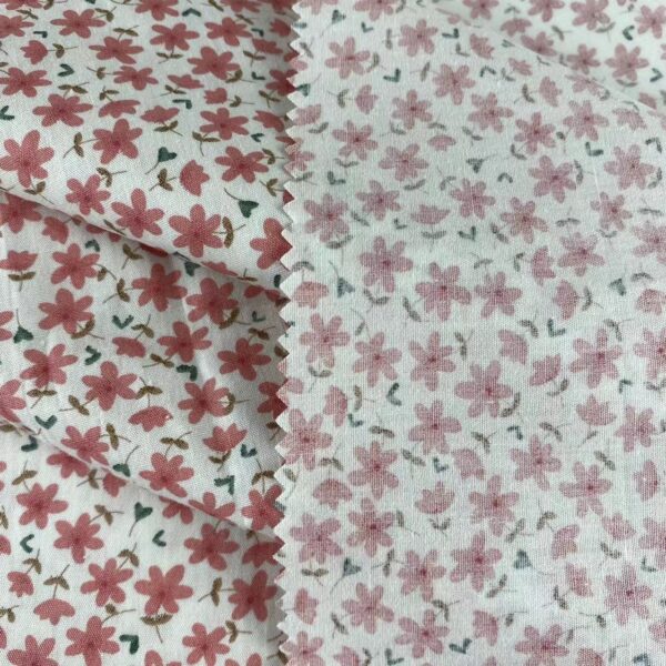 100% Cotton Small Floral Printed Fabric — Sweet Pastoral Poplin