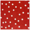 100% Cotton Printed Plain Weave Fabric — Polka Dot Design