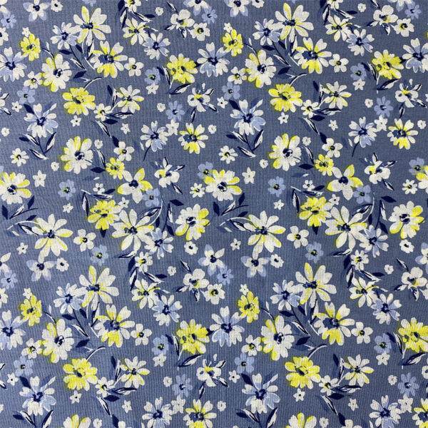主图-06 Japanese-Style Small Floral Cotton Fabric – 100% Cotton Poplin for Bedding & DIY