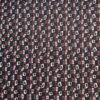 40s Cotton Poplin Reactive Print Fabric – Small Geometric Squares Pattern for Shirts & DIY Sewing
