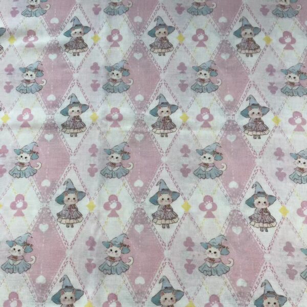 主图-06 Digital Printed Double Gauze Cotton Fabric – Korean INS Cartoon Design for Pajamas, Loungewear & Bedding