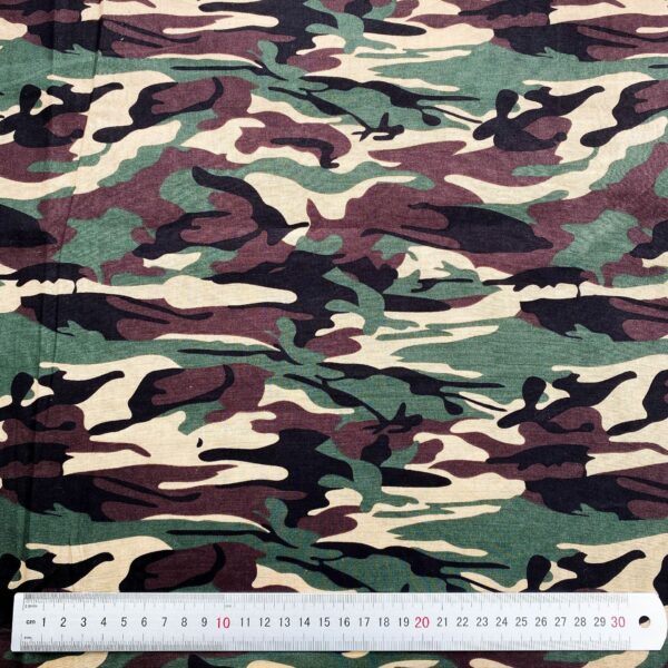 主图-06 100% Cotton Poplin Camouflage Fabric — Soft Camo Print for Summer Clothing