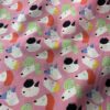 60s Cotton Cartoon Dog Print Fabric – Kidswear & Dress Material