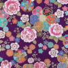 100% Cotton Metallic Floral Fabric — Ethnic Peony Print for Home & Fashion