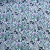 40s Reactive Printed Cotton Fabric — Floral Poplin for Dresses & DIY Crafts
