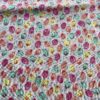Reactive Printed Cotton Fabric | Pastoral Floral Design | Dress & DIY Sewing Fabric