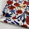 100% Cotton Botanical Printed Fabric — Pastoral Woven Cloth for Dresses & Skirts