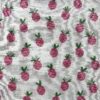 Small Pineapple Printed Cotton Fabric – 40s Reactive Print for Summer Dresses