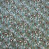 40s Cotton Poplin Reactive Print Fabric – Countryside Small Floral Pattern for Shirts & DIY Sewing