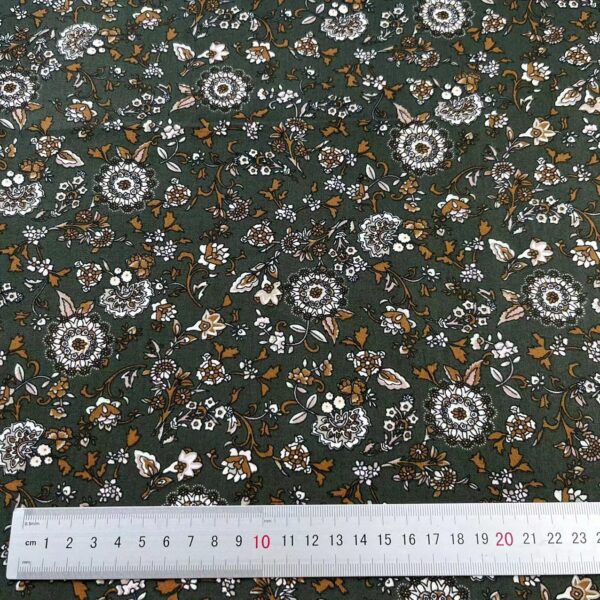 主图-07 40s Cotton Poplin Floral Fabric – Country Garden Print for Summer Sewing