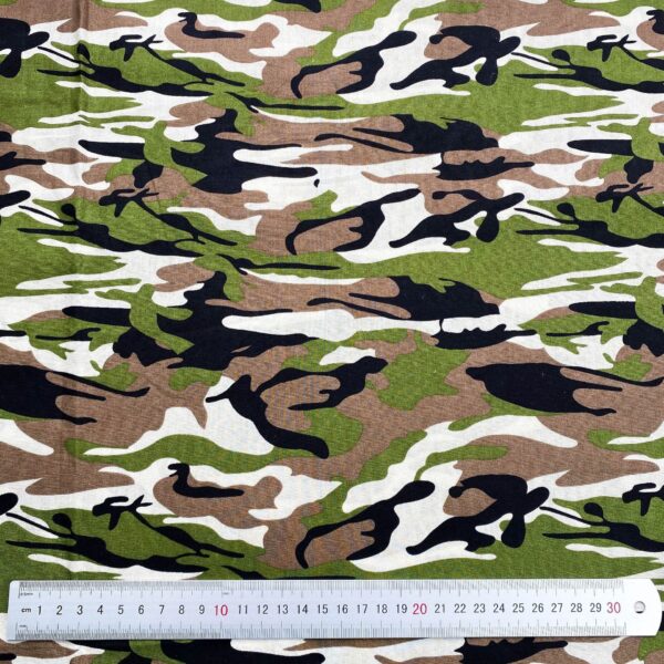 主图-07 100% Cotton Poplin Camouflage Fabric — Soft Camo Print for Summer Clothing
