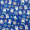 60s Cotton Poplin Cartoon Print Fabric – Kids Shirt & Pajama Material