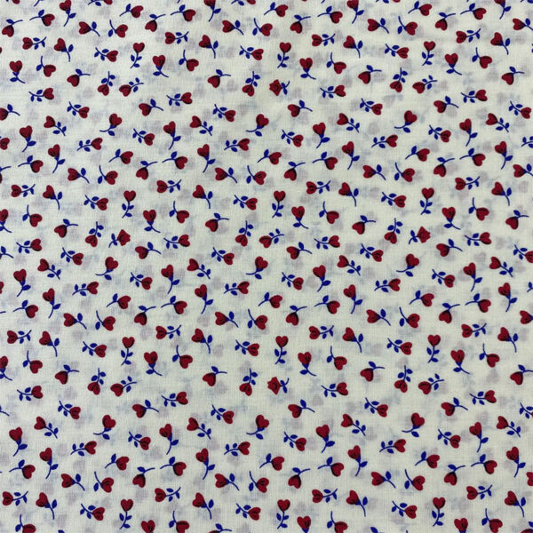 100% Cotton Plain Weave Floral Fabric — Charming Dress & Apparel Material