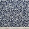 100% Cotton Paisley Printed Poplin Fabric — Vintage Floral Style