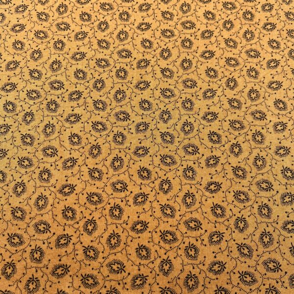 100% Cotton Reactive Printed Poplin Fabric — Country Floral Design for Summer Dresses & DIY Crafts