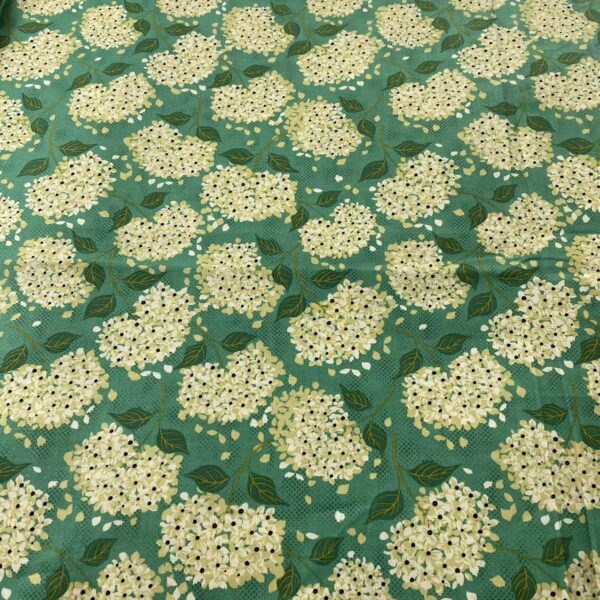 100% Cotton Floral Printed Poplin Fabric — Summer Garden Style