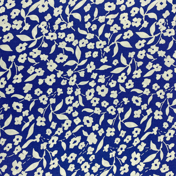 主图-07 100% Cotton Plain Weave Floral Printed Fabric — Summer Chic Poplin for Dresses