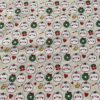 100% Cotton Christmas Digital Printed Fabric — DIY Holiday Sewing Cloth