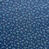 40s Cotton Poplin Reactive Print Fabric – Pastoral Small Floral Pattern for Shirts & DIY Sewing