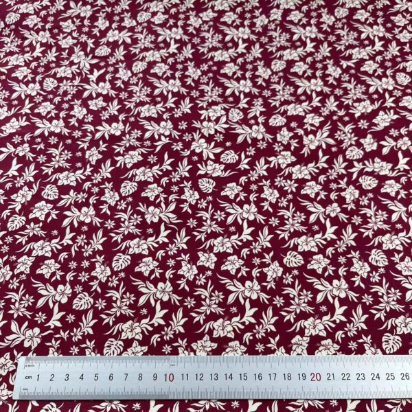 主图-08 40s Cotton Poplin Floral Fabric – Country Style Print for DIY & Apparel