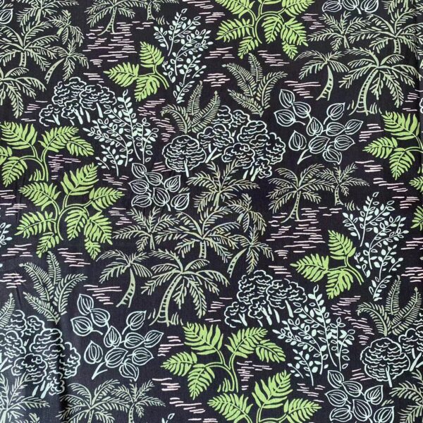 100% Cotton Poplin Printed Fabric — Lightweight Shirt & Shorts Cloth