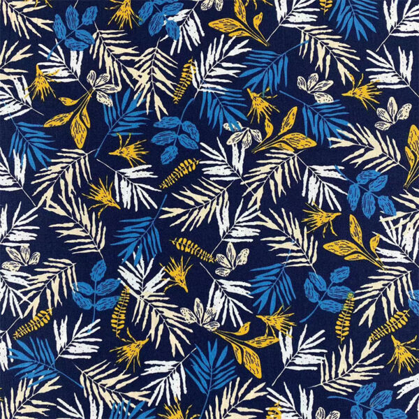 100% Cotton Reactive Printed Fabric — Summer Breeze Poplin Cloth for Bedding & DIY Projects