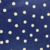 100% Cotton Printed Plain Weave Fabric — Polka Dot Design