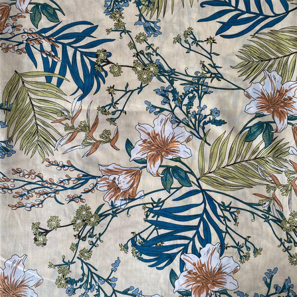 100% Cotton Poplin Fabric — 40s Shirt Material — Smooth Woven Texture