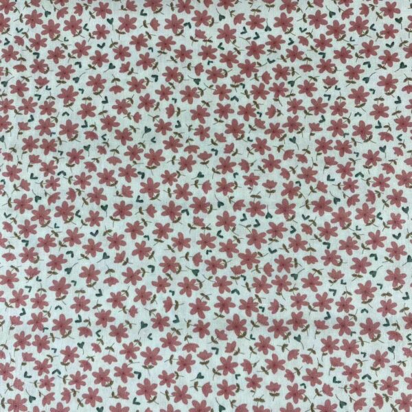 100% Cotton Small Floral Printed Fabric — Sweet Pastoral Poplin