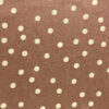 100% Cotton Printed Plain Weave Fabric — Polka Dot Design
